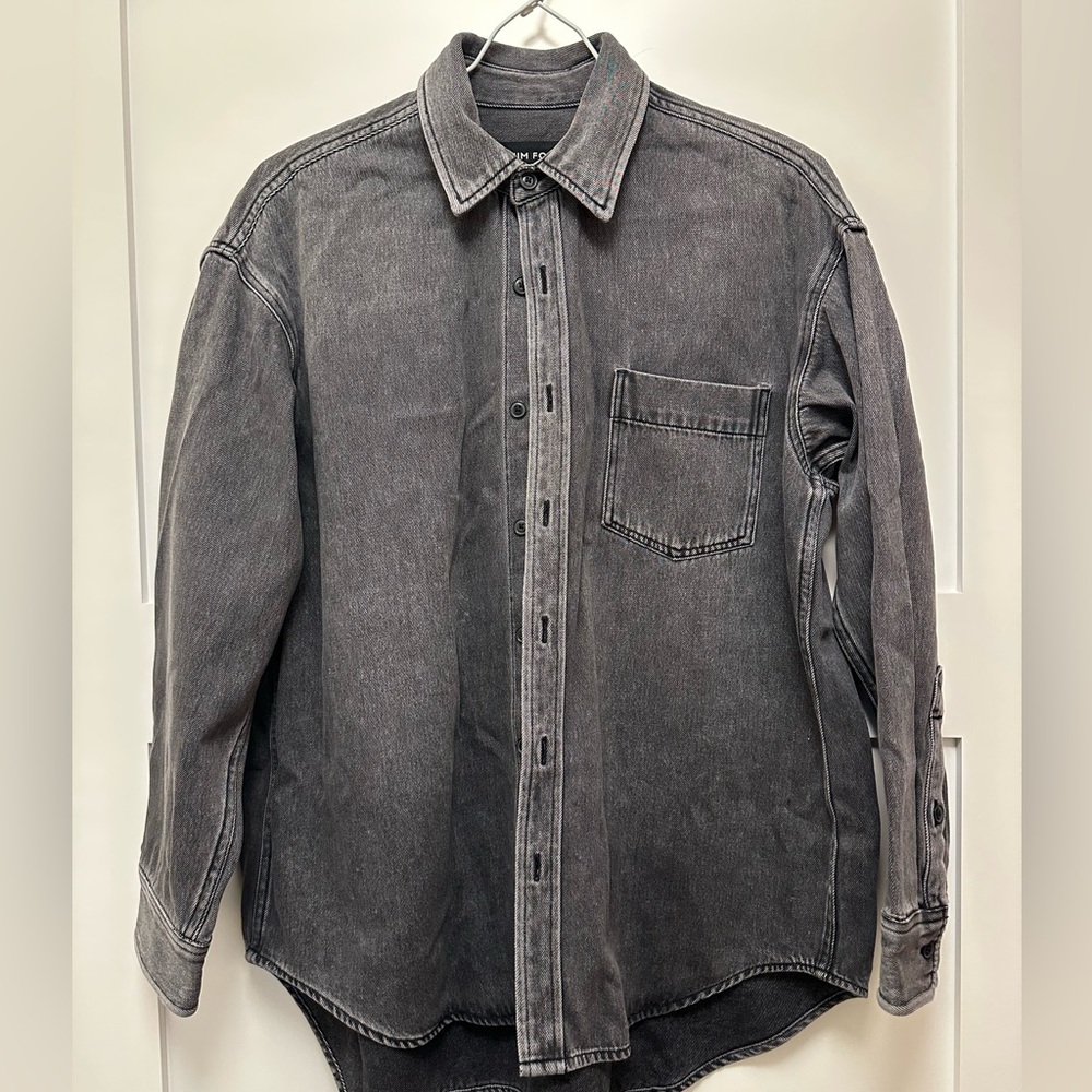 Denim Forum The '80s Comfy Denim Shirt